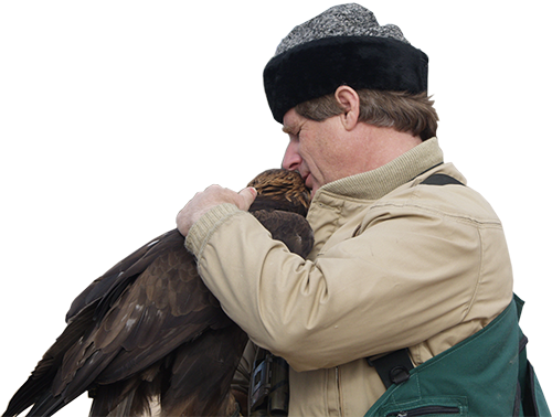 Martin and his Golden Eagle Bud